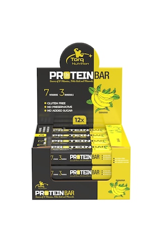 Torq Nutrition Protein Bar Muz (12 adet)