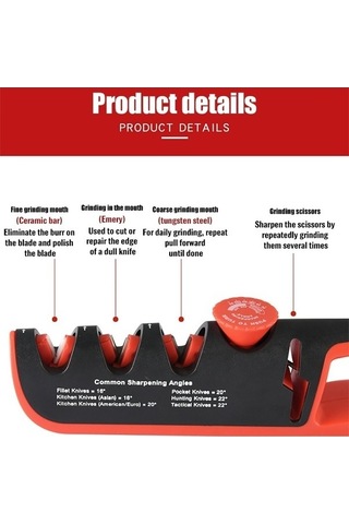 Ulzyvf Siyah-kırmızı Bıçak Ayarlanabilir Aralık 4-7 Yq Manuel Bileyici