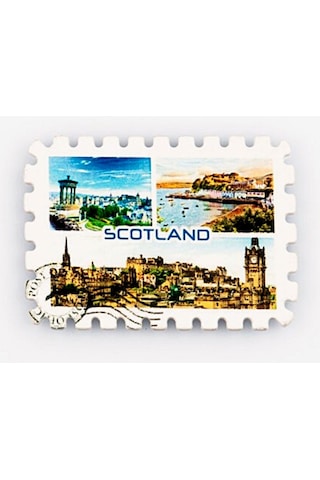 Iskoçya Edinburgh Pul Magnet