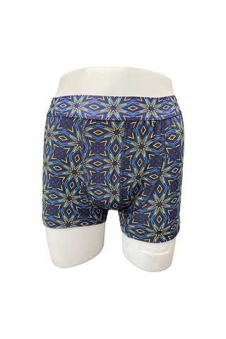 Zenura Erkek Desenli Boxer - Geometrik Yıldız Desen 2304d Lacivert Zenura Erkek Desenli Boxer - Geometrik Yıldız Desen 2304d Lacivert