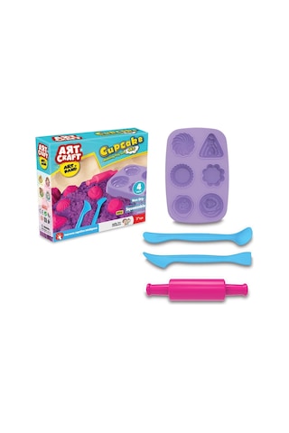 Art Sand Kap Kek Kum Seti 500 Gr. - Oyun Kumu Seti - Kinetik Kum Seti - Natural Kum - Kapkek Kum Renkli