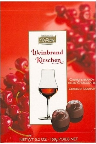 Böhme Vişne-Brandy’li Çikolata 150 G HEDİYELİK ÇİKOLATA