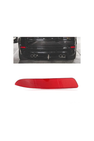 Lemestar Bmw X5 E70 2007-2013 Sol Tampon Reflektörü - 63217158949, Yüksek Kaliteli Abs, Direk Değişim, Dayanıklı Kırılmaz Yapı