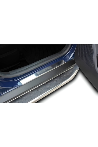 Dacia Duster Uyumlu 2010-2017 Krom Kapı Eşiği 4 Kapı Paslanmaz Çelik