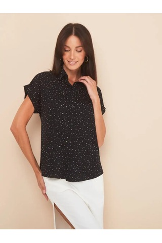 Kornet Kısa Kollu Bluz Özel Gün 78075807