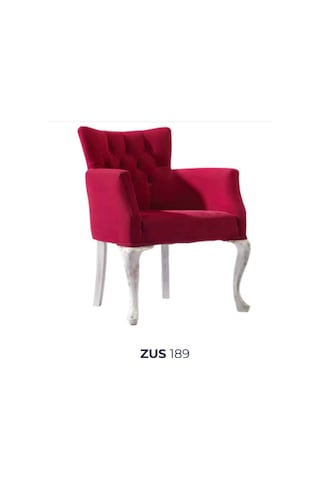 Bengimobilya Sandalye Zus189 Berjer Model Kapitone Avangart Ahşap Retro Iskele
