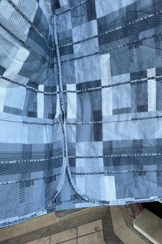 Sofline Çift Kişilik Çok Amaçlı Pike, Yazlık Pike, Desenli Pike, Yatak Örtüsü Pike 195x220cm Mavi