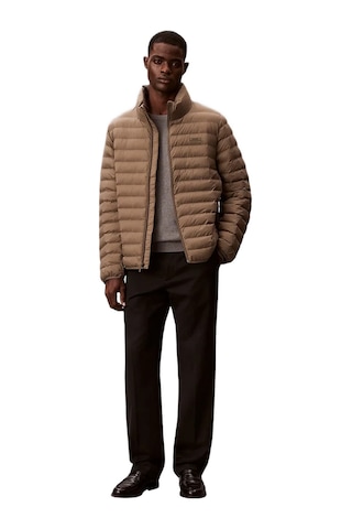 Calvin Klein Lv04lc506g Ls Lt Wt Nylon Channeled Erkek Mont Bej