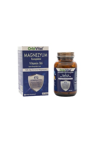 Orbivital Magnezyum Kompleks 60 Tablet