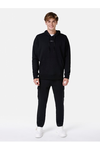 Colin's Colins Regular Fit Baskılı Siyah Erkek Sweatshirt Cl1067014 Siyah