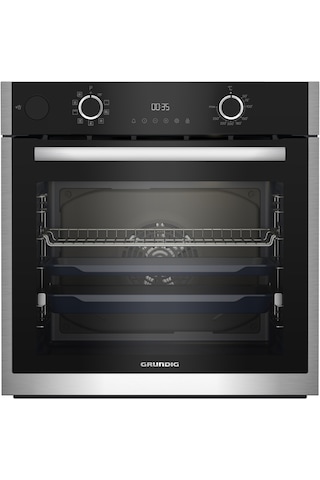 Grundig GEBD12302B 72 LT Ankastre Fırın Siyah