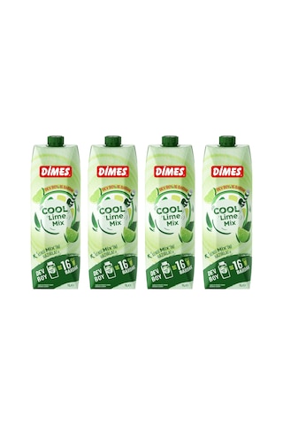 Dimes Cool Lime Özü 1 Lt 4 Lü