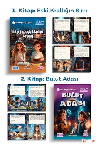 Umy Yayınları Rüya Kaşifleri Kulübü Macera Seti 5 Kitap - Okul Çağındaki Çocuklar İçin Duygusal Zeka Ve Mantık Geliştiren Hikaye Seti