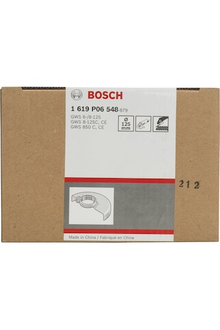 Bosch 125 mm Taşlama İçin Siperlik - 1619P06548