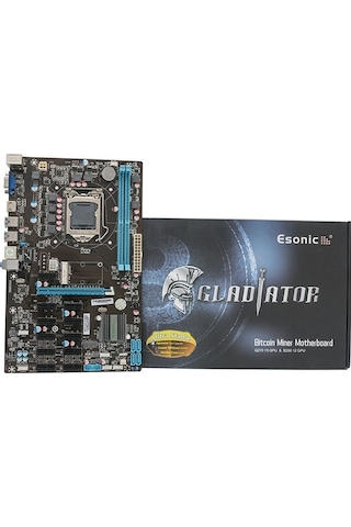 Esonic B250-BTC Gladiator Intel B250 2400 MHz DDR4 Soket 1151 ATX Anakart