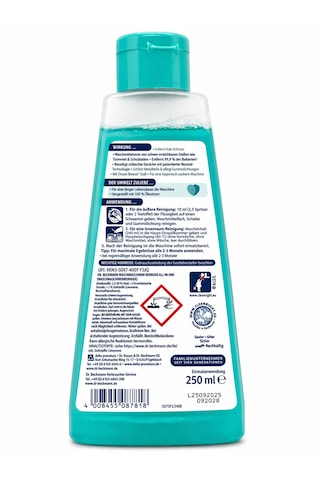 Dr. Beckmann Çamaşır Makinesi Temizleyici Kireç Sökücü All-in-one 250ml