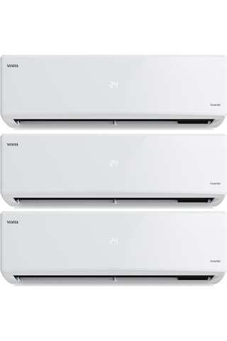 Vestel Flora Doğa 1 Dış + 3 İç Ünite (9+9+12) Duvar Tipi Multi Inverter Plus Klima
