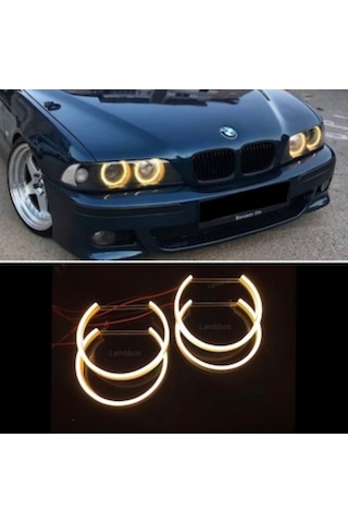 Bmw E39 Led Angel Halka Seti Günışığı Oem Ton Far İçi Halka Takım Premium Seri