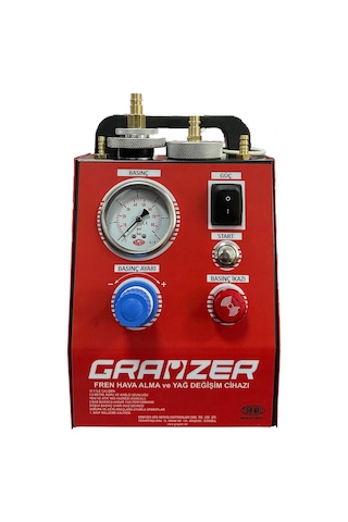 Grayzer Fha-100 Fren Hava Alma Ve Yağ Değişim Cihazı