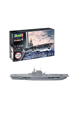 Revell Starter Kit Gemi Uss Enterprise Cv-6 75824