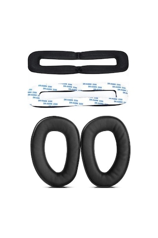 Sennheiser GSP300,GSP301,GSP302,GSP303,GSP305,GSP350,GSP370 Uyumlu Yedek Kulaklık Pedi ve Kafa Bandı
