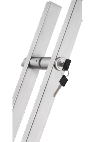 Thr-5304-Sss Thoor Köşeli Kilitli Çekme Cam Kapı Kolu