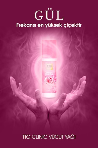 Tto Clinic Gül Özlü Nemlendirici Vücut Yağı 200 ML