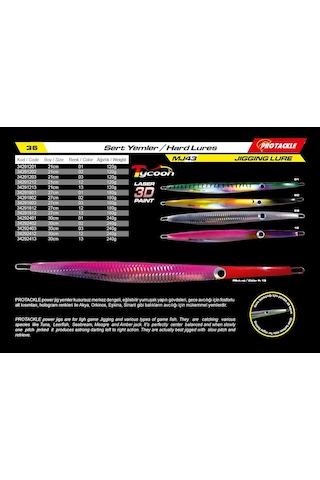 Protackle Mj43 Jig Yem