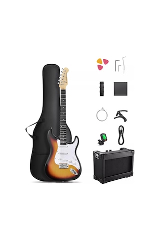 Donner Dst-80 St Elektro Gitar Seti Sunburst