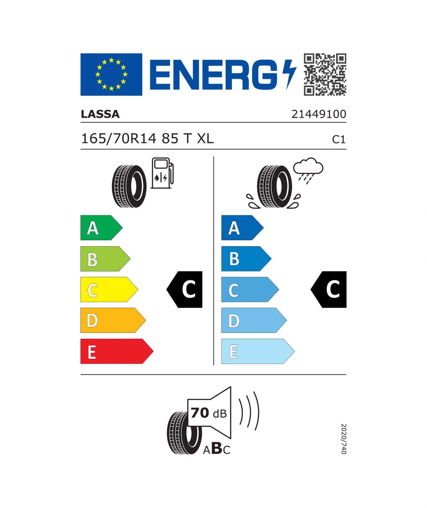 Lassa 165/70R14 85T Greenways XL Yaz Lastiği - 2026