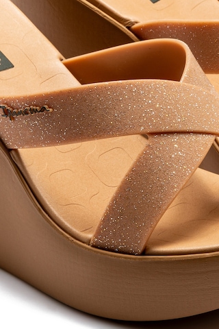 Ipanema High Fashion Slide Kadın Terlik Bej 35/40 Bej