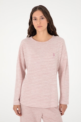 U.s. Polo Assn. Kadın Pembe Pijama Takım 50302036-vr041 Pembe
