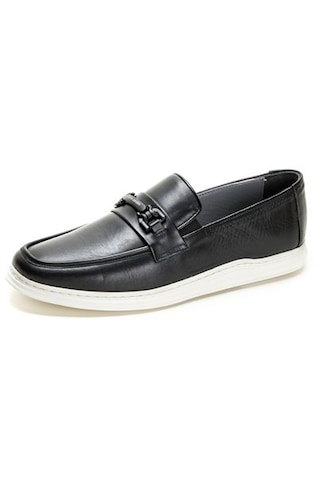 Pierre Cardin 191074 Siyah Erkek Loafer Günlük Deri Ayakkabı