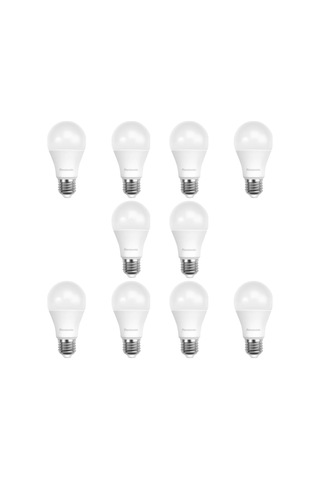 Led Lamba 10 Adet 14w -100w E27 1500 Lümen Beyaz Işık Flora