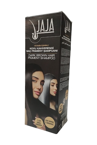 Jaja Koyu Kahverengi Saç Pigment Şampuanı 300 ML