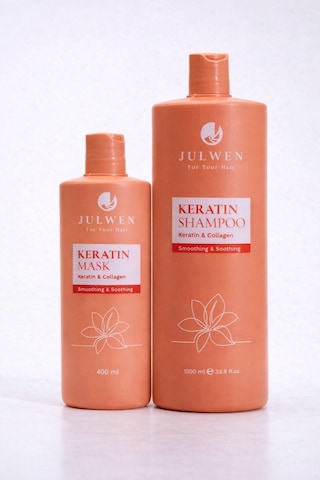 Julwen Keratin Treatment Saç Maskesi 400 ML + Keratin Şampuan 1 L Julwen Keratin Treatment Saç Maskesi 400 ML + Keratin Şampuan 1 L