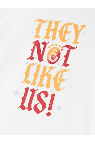Gsstore Galatasaray They Not Like Us T-shirt E251453 Ekru