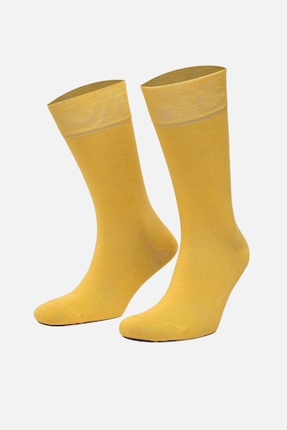 Mısırlı Erkek Organik Pamuklu Tekli Sarı Soket Çorap M 60000 Sr Sarı