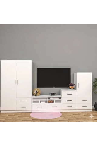 Brand Tv Ünitesi Mdf Siyah