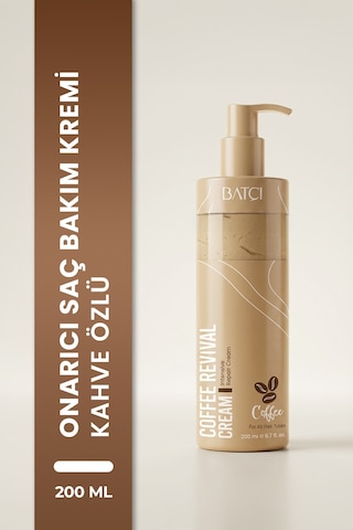 Batçı Hair Atelier Durulanma Gerektirmeyen Kahve Özlü Onarıcı Saç Bakım Kremi 200 ML