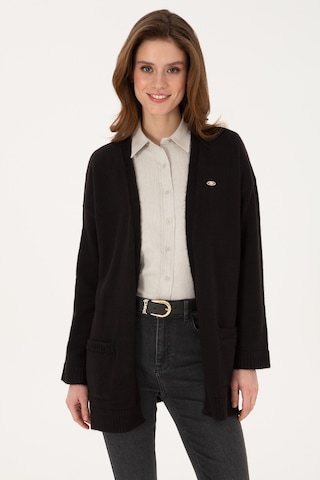 U.S. Polo Assn. U.s. Polo Assn. Kadın Siyah Hırka Triko 50314660-vr046
