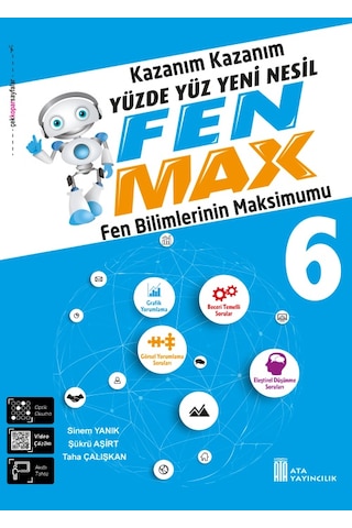 Ata 6.sınıf Yeni Nesil Sorularla Ben Korkmam Fen Bilimleri + Süper Set + Fen Max