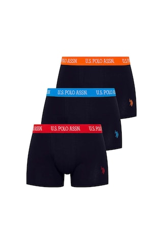 U.S. Polo Assn. Erkek Lacivert 3 Lü Boxer 80253 Lacivert