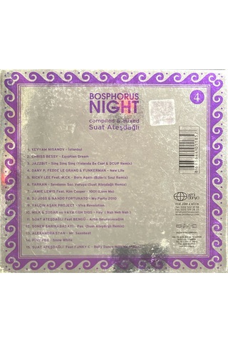 Plak Değildir Cd Dir Cd Bosphours Night By Suat Ateşdağlı-4 Cd
