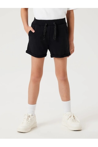 Name It Nkfvolta Swe Unb F Noos Kız Çocuk Şort 13201013 Siyah