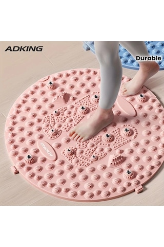 Elmpaly Adkıng Gri Pembe Tpe Ayak Basma Pedi Masaj Noktalı Yoga Koşu Fitness Antrenman