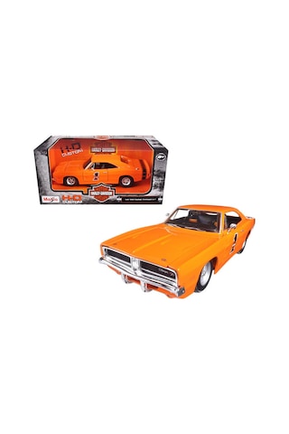 Maisto 1969 Dodge Charger R/t Turuncu 1 25 Model Araba