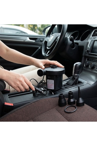 Çakmaklık Fişli Oto - Araç Hava Pompa Taşınabilir 230v 2