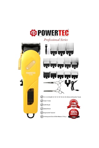 Powertec TR-3000 Saç Sakal Tıraş Makinesi