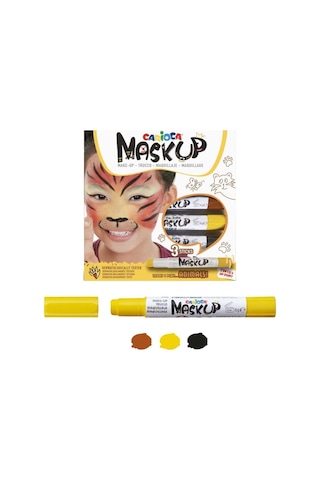 Mask Up Yüz Boyası 3 Renk Animals Kırmızı